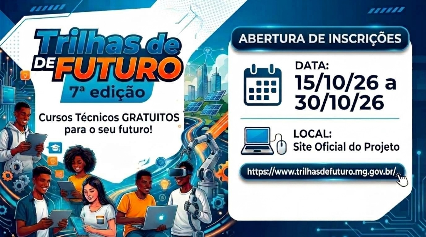 Inscrições 7ª Edição Trilhas de Futuro